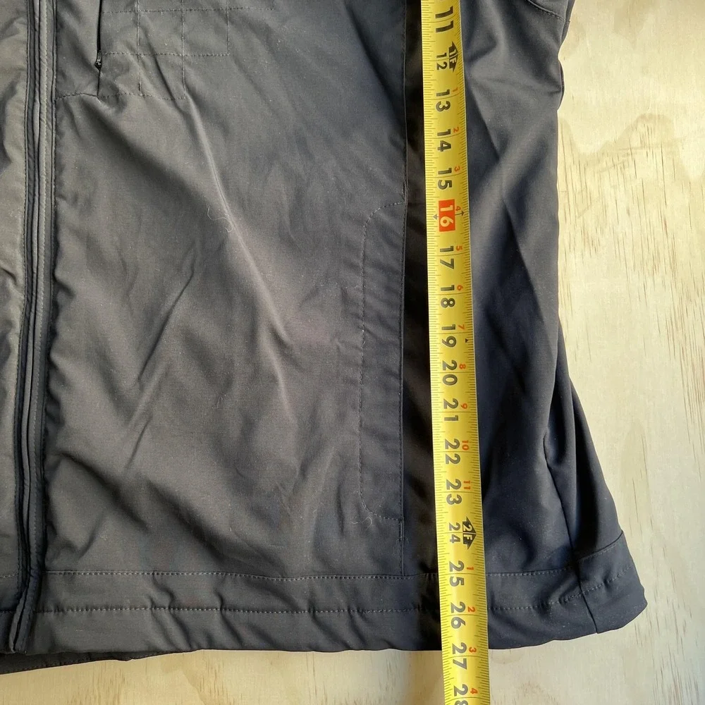 Columbia Jacket Mens 2XL Black Softshell Full‎ Zip Interchange Outdoor XM7838